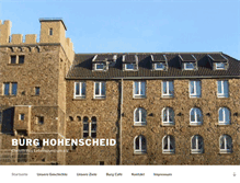 Tablet Screenshot of burg-hohenscheid.org